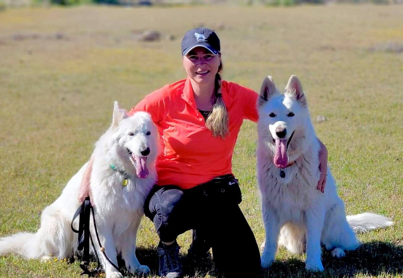 Simona Ridenour, breeder at Dances with Wolves Ranch